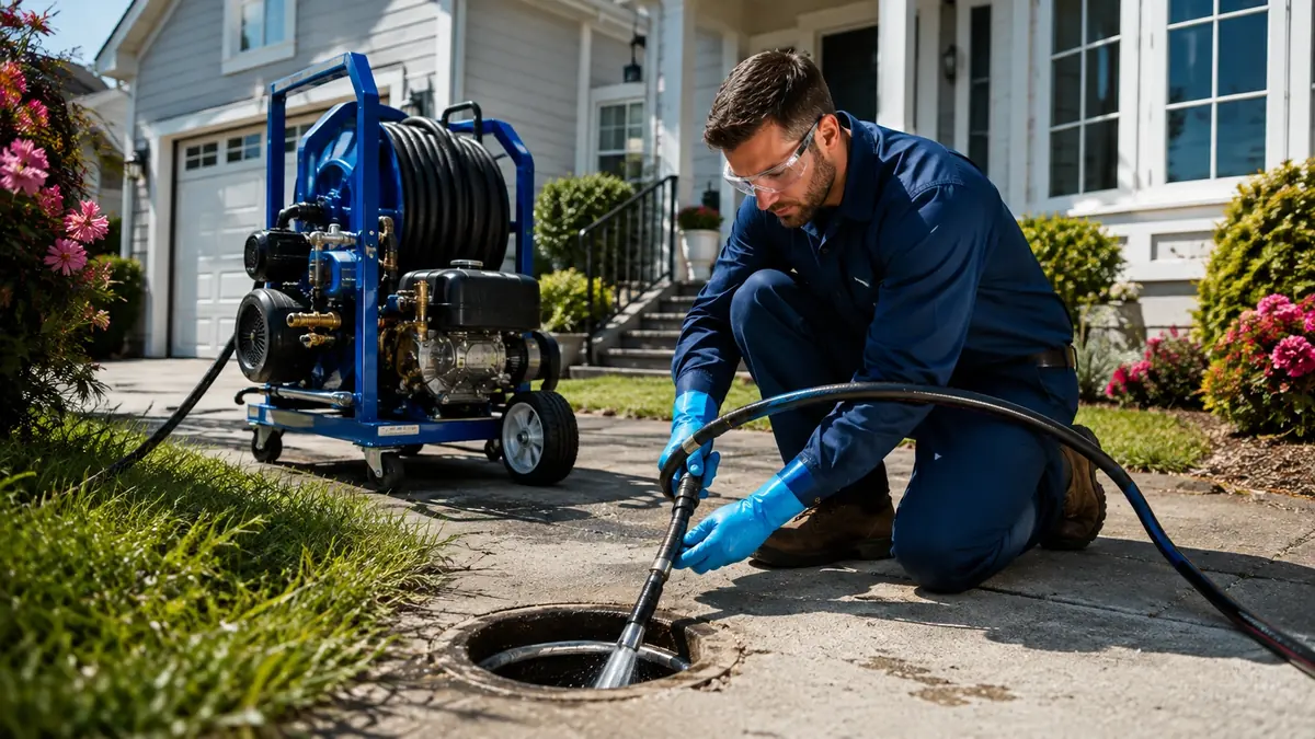 Residential Hydro Jet Drain Cleaning in Chula Vista